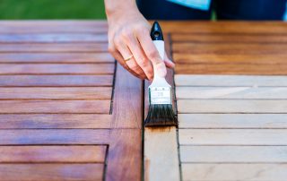 UV-resistant coatings Berthoud outdoor wood patio furniture